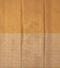 Grey & Gold Handloom Chanderi Half & Half Tissue Cotton Saree-CC1333