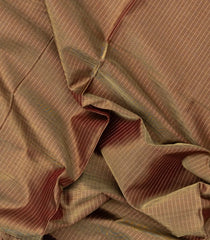 Beige Handloom Silk Cotton Saree With Zari Stripes-SC4274