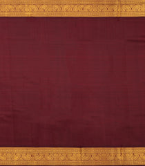 Yellow Handloom Korvai Kanchipuram Silk Saree With Ganga Jamuna Border-KA14021