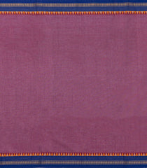 Magenta Woven Chettinad Cotton Saree With Buttas & Contrast Border-CN1833
