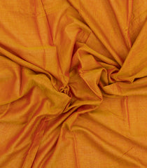 Turmeric Yellow Woven Chirala Cotton Saree With Printed Blouse-CR1512