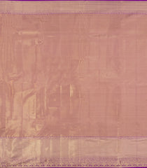 Magenta Woven Tissue Silk Saree With Floral Zari Motifs-KA15572