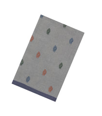 Grey Handloom Bengal Cotton Saree With Annam Motifs-BG1831