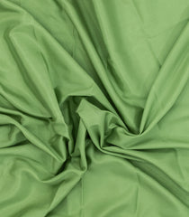Cardamom Green Woven Mysore Silk Saree With Contrast Zari Border-MS3318