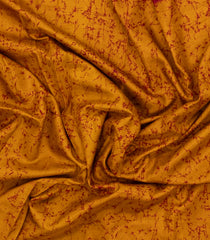 Orange Printed Synthetics Dupion Saree With Abstract Motifs-BL5212
