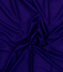 Violet Woven Mysore Silk Saree With Contrast Zari Border-MS3588