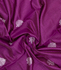 Magenta Printed Synthetic Dola Silk Saree With Zari Stripes & Border-SY0316