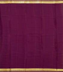 Pista Green Woven Mysore Silk Saree With Contrast Border-MS3662