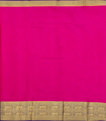 Purple Woven Mysore Silk Saree With Buttas & Contrast Border-MS3464