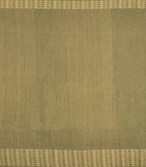 Olive Green Woven Tussar Silk Saree With Thread work Border-TU3519