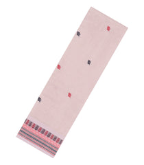 Cream Handloom Kanchi Cotton Saree With Buttas-KC1777
