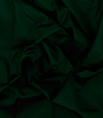 Bottle Green Handloom Korvai Kanchipuram Silk Saree With Mustard Border-KA14490