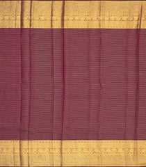 Multi Colour Handloom Korvai Kanchipuram Silk Saree With Checks-KA13452