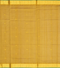 Purple Handloom Korvai Silk Cotton Saree With Buttas & Contrast Border-SC3707