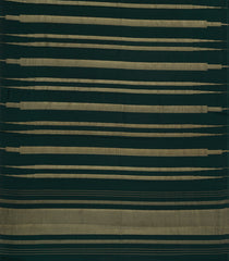 Bottle Green Woven Mysore Silk Saree With Zari Temple-MS3473