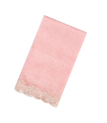 Light Peach Woven Pure Organza Silk Saree With Meena Floral Embroidery -EN2105