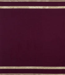 Peach Woven Mysore Silk Saree With Contrast Border-MS3680