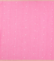 Baby Pink Handloom Bengal Cotton Saree With Coin Buttas-BG1833