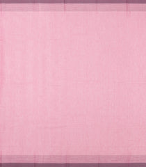 Baby Pink Woven Rasipuram Cotton Saree With Floral Buttas-RA2558
