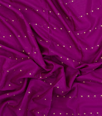 Purple Woven Mysore Silk Saree With Buttas-MS3423
