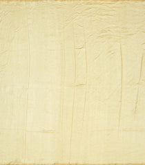 Yellow Woven Banarasi Khadi Georgette Silk Saree With Stripes-BE1507