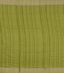 Green Printed Art Dola Silk Saree With Zari Border-BL5770