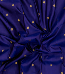 Purple Handloom Korvai Kanchipuram Silk Saree With Buttas-KA15013