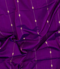 Purple Handloom Maheswari Silk Cotton Saree With Buttas-SC4177
