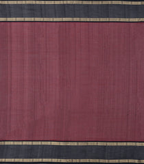 Maroon Handloom Silk Cotton Saree With Zari Buttas-SC4262