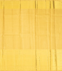 Gold Handloom Kanchipuram Tissue Silk Saree With Floral Vine Motifs