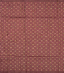Brown Woven Art Tussar Saree With Printed Floral Motifs-BL4725