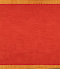 Red Handloom Kanchipuram Silk Saree With Vairaoosi & Buttas-KA15520