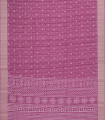 Dusty Pink Woven Synthetics Dola Silk Saree With Zari Border-BL5267