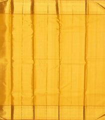 Gold Handloom Kanchipuram Silk Saree With Bird Vine Motifs