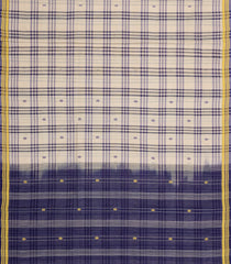 Taupe Woven Kadappa Cotton Saree With Checks-KN0751
