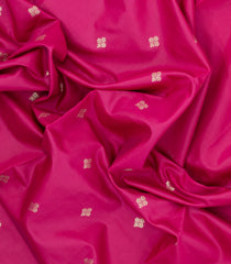 Pink Woven Blended Aura Saree With Zari Buttas & Zari Border-BL5807