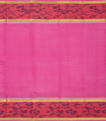 Chesnutt Pink Handloom Kanchipuram Silk Saree With Tie & Dye Border-KA16750