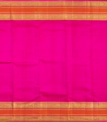 Cream Handloom Korvai Kanchipuram Silk Saree With Zari Checks & Kanchipuram Butta Silk Sarees -KA16605