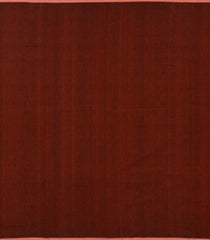 Maroon Woven Bengal Cotton Saree With Selvage Border-BG1861