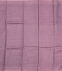 Lilac Woven Tussar Tissue Silk Saree With Checks-TU3453