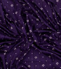 Violet Woven Synthetics Dola Silk Saree With Zari Border-BL5270