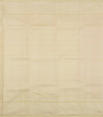 Multi Colour Handloom Korvai Kanchipuram Silk Saree With Checks-KA15512