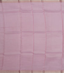 Lavender Woven Banarasi Organza Silk Saree With Stripes-BE1684