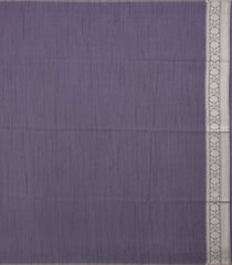 Grey Woven Art Dupion Saree With Floral Zari Motifs-BL5961