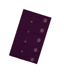 Dusty Purple Handloom Soft Silk Saree With Floral Buttas & Contrast Pallu-SO4453