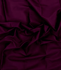 Burugndy Woven Mysore Silk Saree With Contrast Zari Border-MS3794