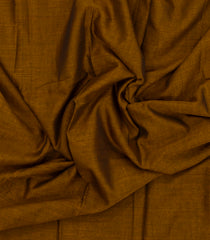 Oil Mustard Woven Chirala Cotton Saree With Contrast Border-CR1400