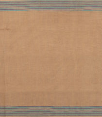 Biege Woven Tussar Silk Saree With Checks-TU3288