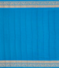 Purple Handloom Gadwal SICO Saree With Cotton Body & Silk Border-GA0383