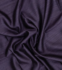 Violet Handloom Dupion Silk Saree With Printed Pallu-DS0594